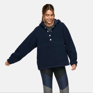 NEW Outdoor Voices MegaFleece Pullover - NAVY